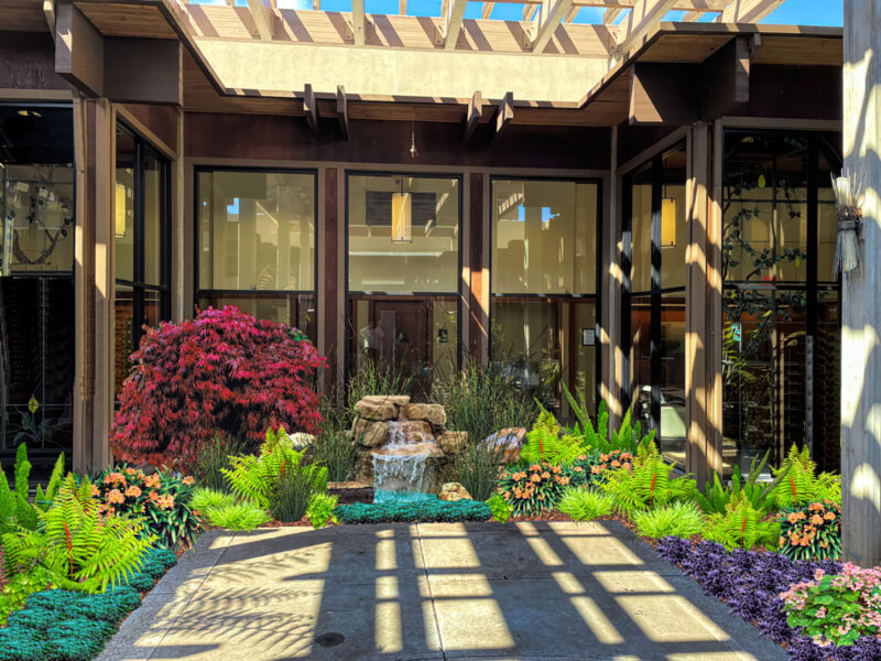 Spring Lake Village Atrium - Sperber Landscape Services